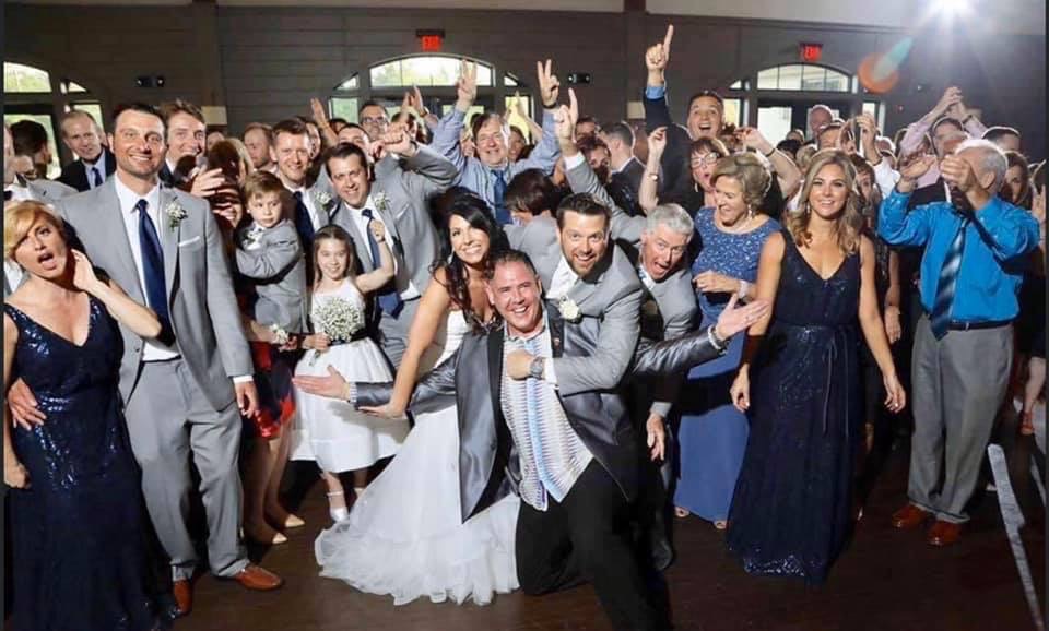 Wedding reception party