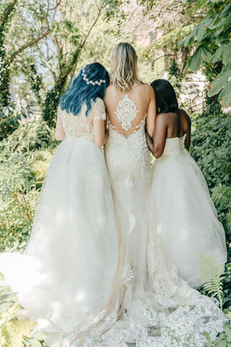 A beautiful wedding dress