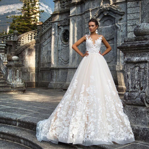 A beautiful wedding dress