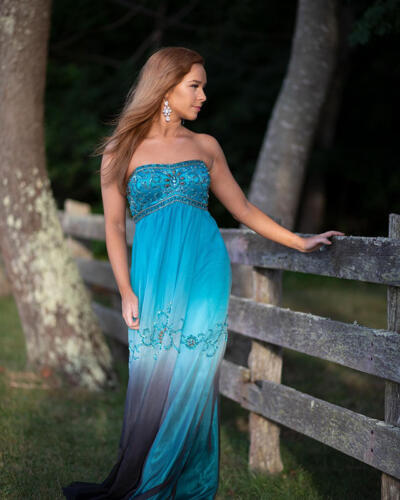 A beautiful wedding dress